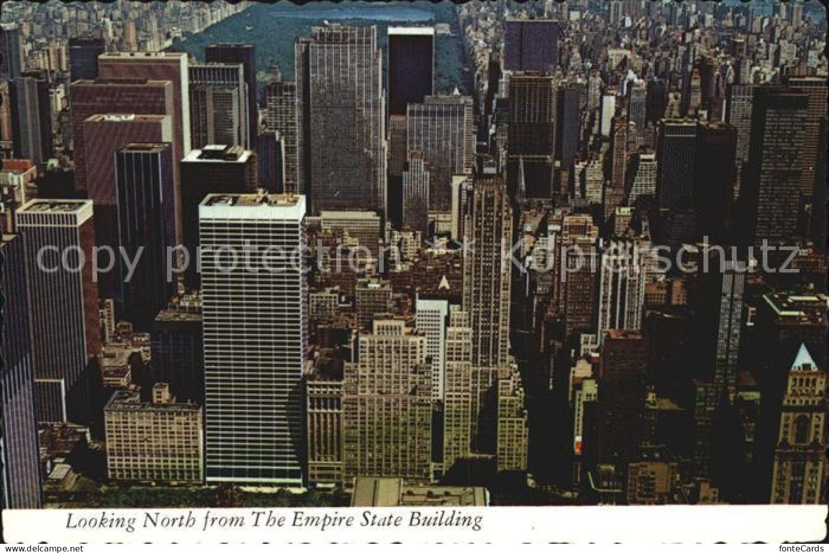 72610548 New_York_City Empire State Building Central Park  - Other & Unclassified