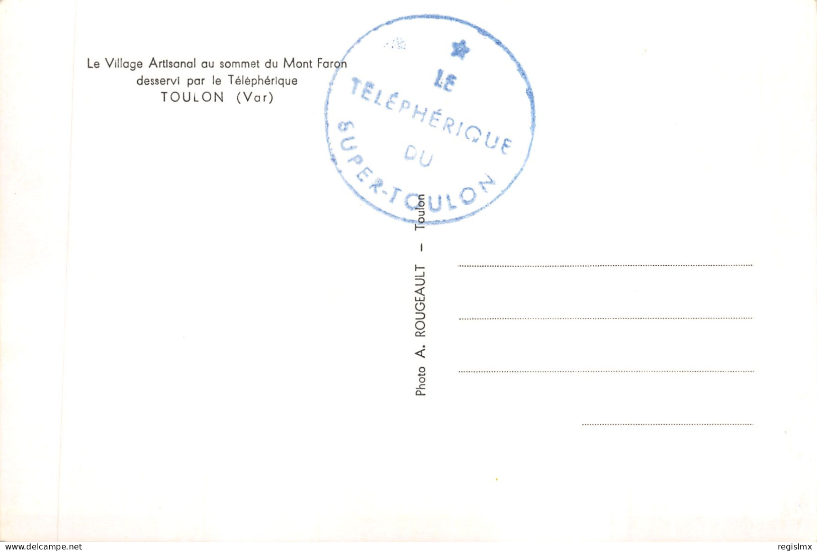 83-TOULON-MONT FARON-N°T574-B/0183 - Toulon
