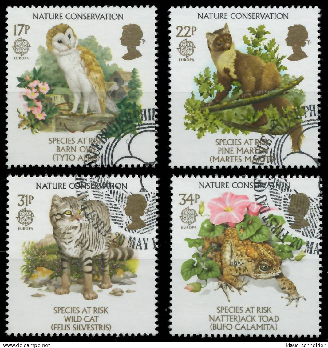 GROSSBRITANNIEN 1986 Nr 1068-1071 Gestempelt X5C6042 - Used Stamps