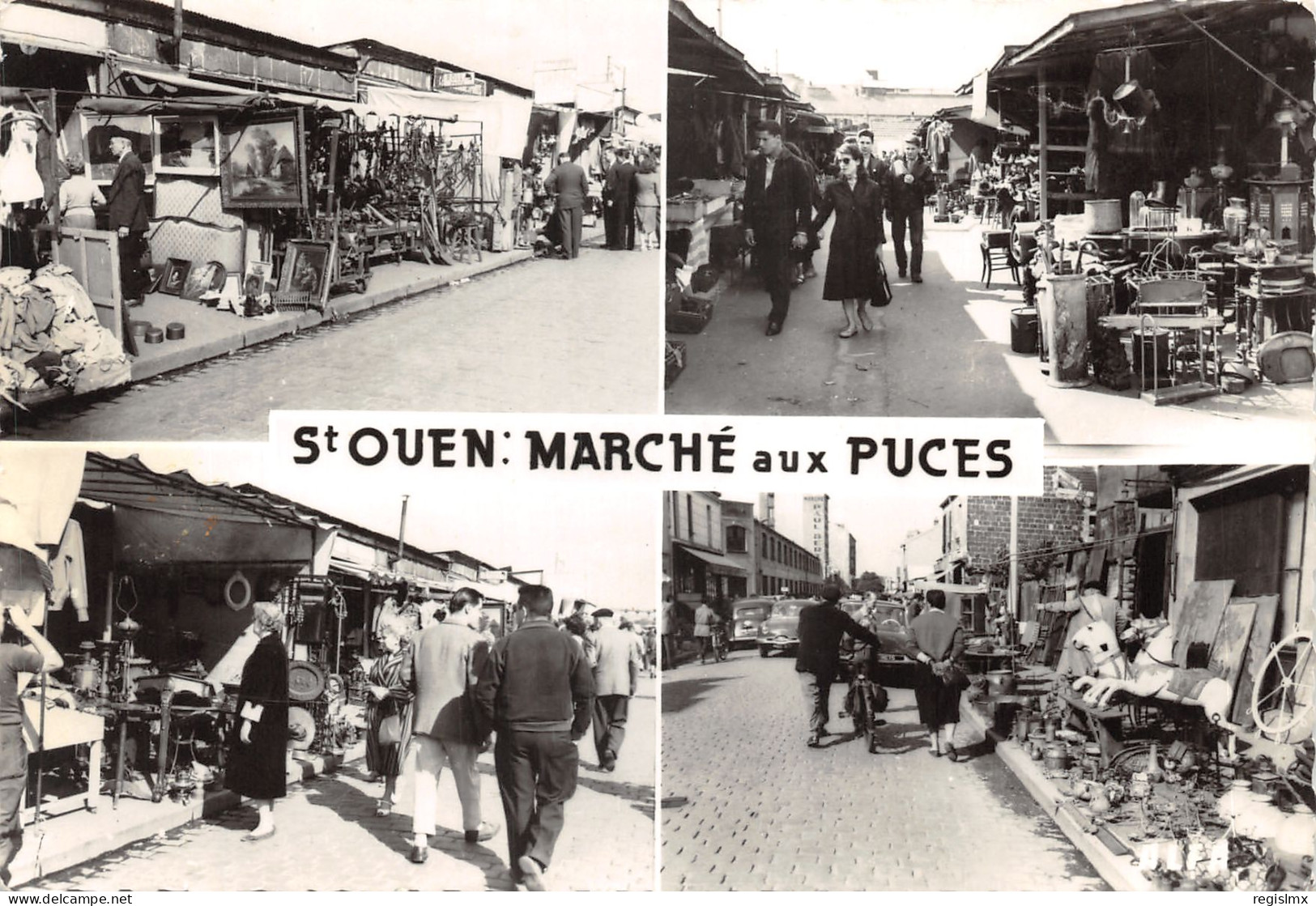 93-SAINT OUEN-LE MARCHE AUX PUCES-N°T575-B/0243 - Saint Ouen