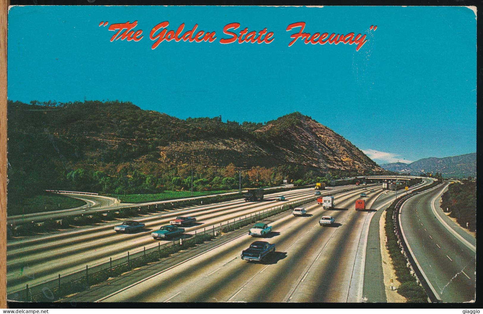 °°° 30969 - USA - CA - LOS ANGELES - NEW GOLDEN STATE FREEWAY - 1965 With Stamps °°° - Los Angeles