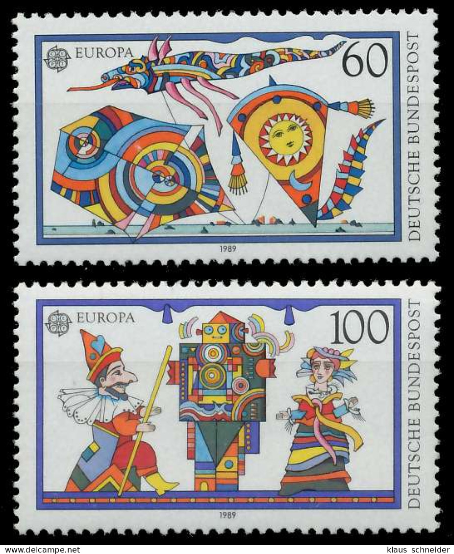 BRD BUND 1989 Nr 1417-1418 Postfrisch S1F9866 - Unused Stamps