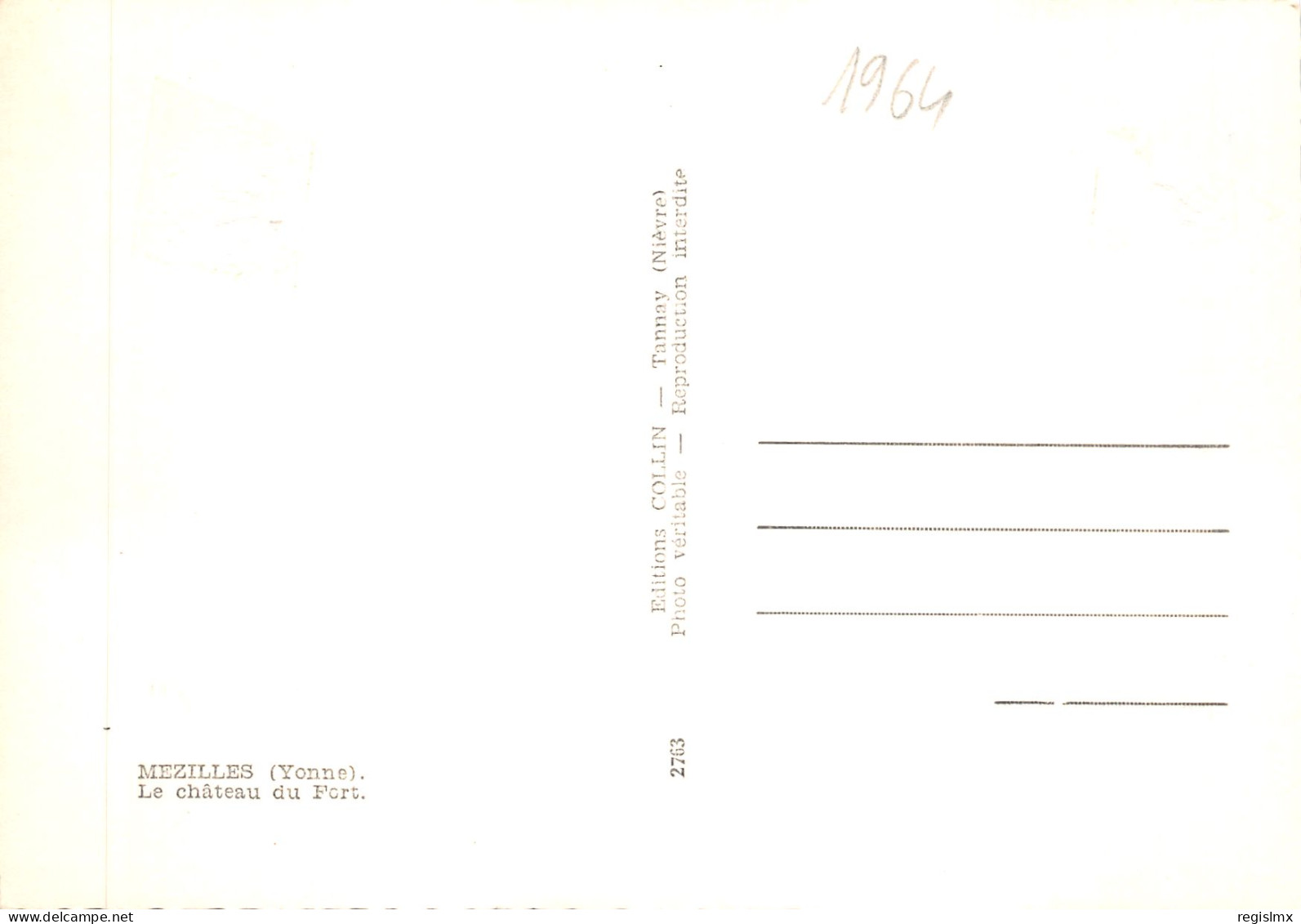 89-MEZILLES-N°T575-A/0147 - Other & Unclassified