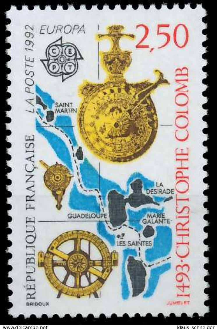 FRANKREICH 1992 Nr 2899 Postfrisch S20711E - Unused Stamps