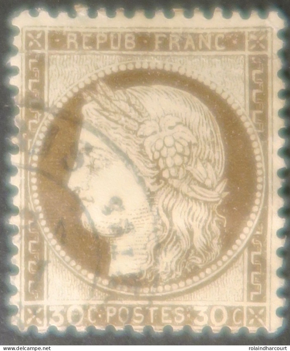 X1204 - FRANCE - CERES N°56 - CàD De PARIS - 1871-1875 Cérès