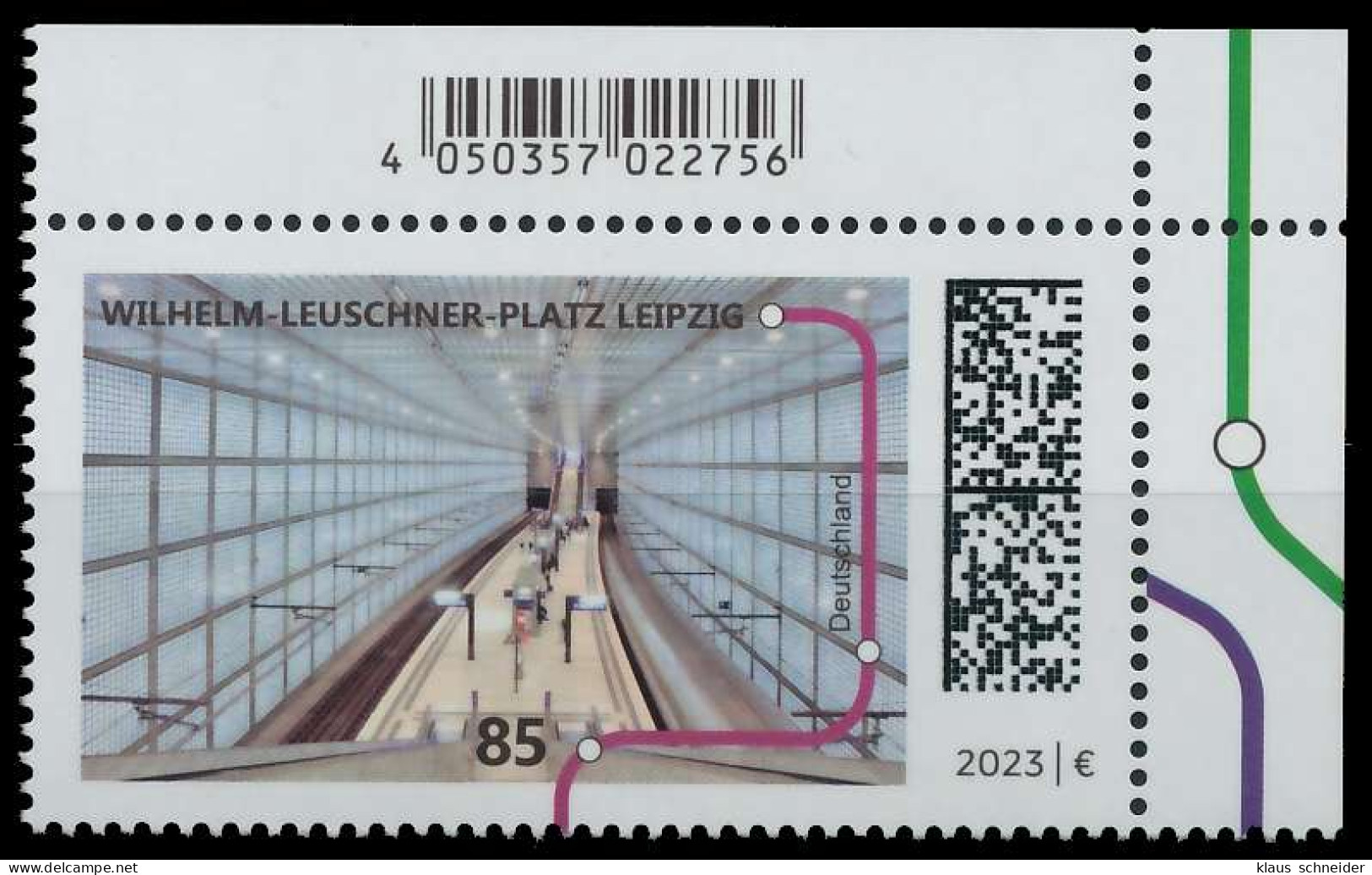 BRD BUND 2023 Nr 3760 Postfrisch ECKE-ORE X5E6DEE - Unused Stamps