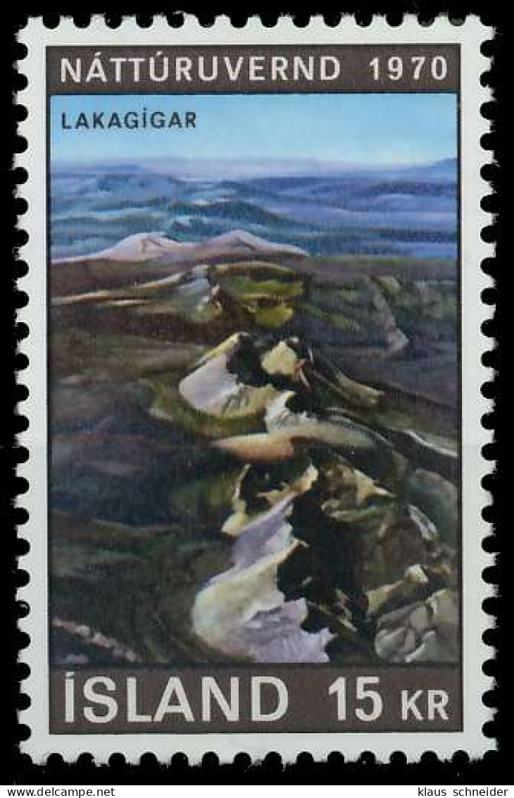 ISLAND 1970 Nr 448 Postfrisch S216AFA - Nuevos