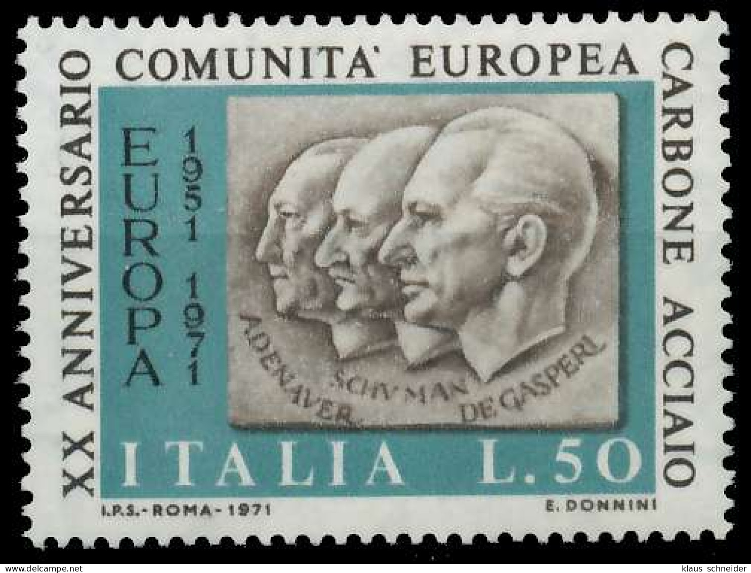 ITALIEN 1971 Nr 1333 Postfrisch S216D2A - 1971-80: Ungebraucht