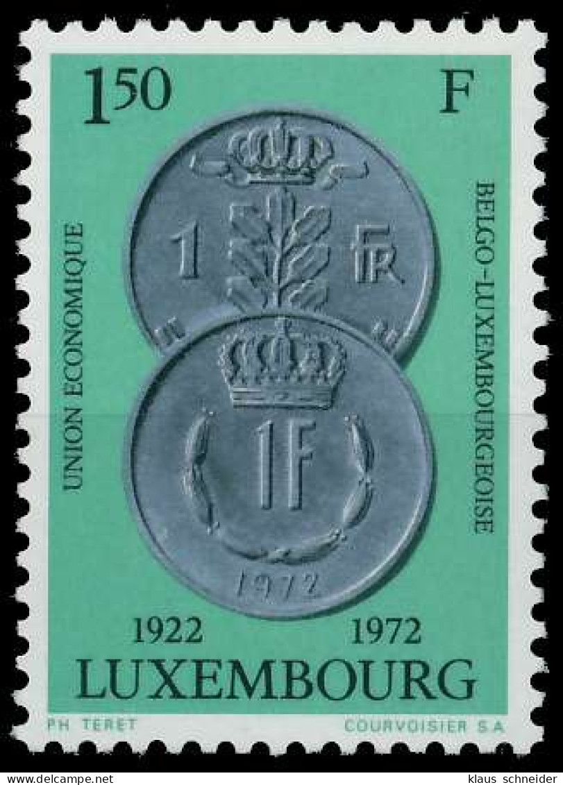 LUXEMBURG 1972 Nr 841 Postfrisch S21BD46 - Ongebruikt