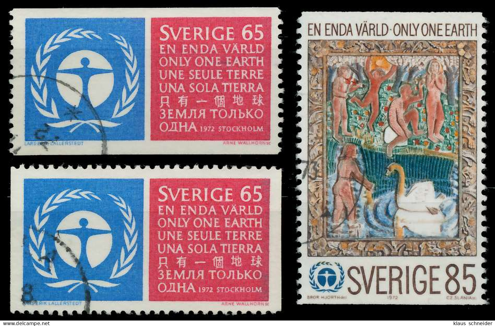 SCHWEDEN 1972 Nr 758A Und C-792 Gestempelt X5EABD2 - Usados