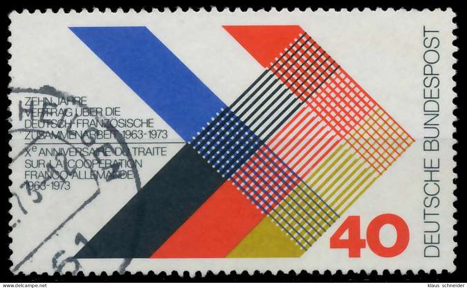 BRD BUND 1973 Nr 753 Gestempelt X5EAC2A - Usados