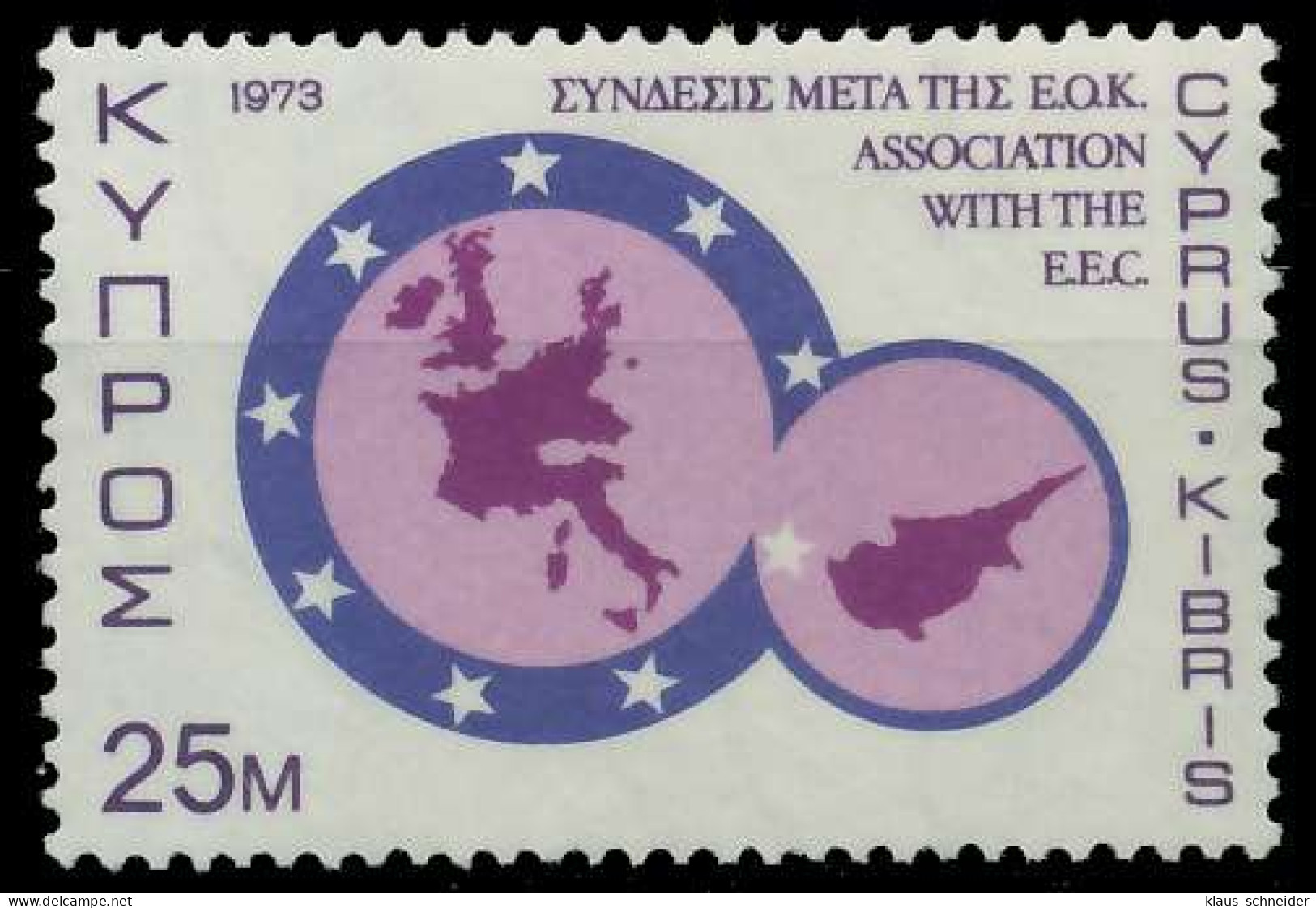 ZYPERN 1973 Nr 397 Postfrisch S21BF56 - Unused Stamps