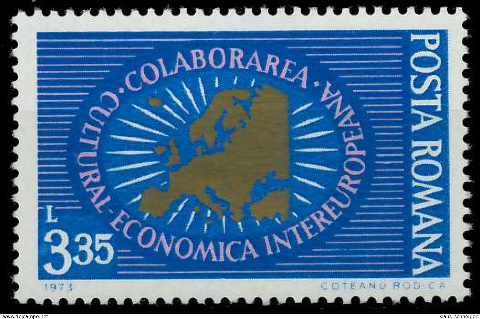 RUMÄNIEN 1973 Nr 3120 Postfrisch X5EAD6E - Unused Stamps