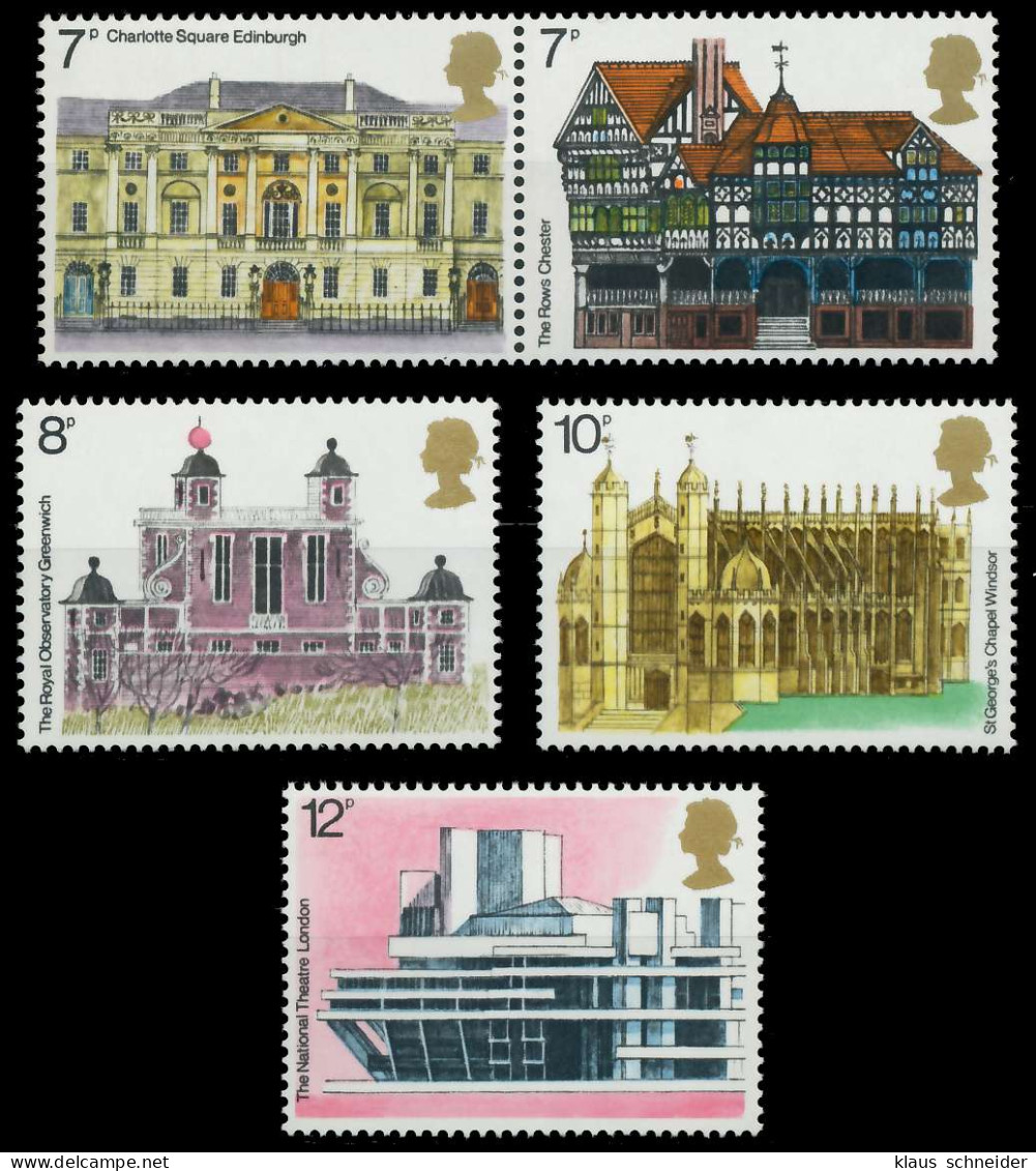 GROSSBRITANNIEN 1975 Nr 673-677mP Postfrisch S21C186 - Unused Stamps