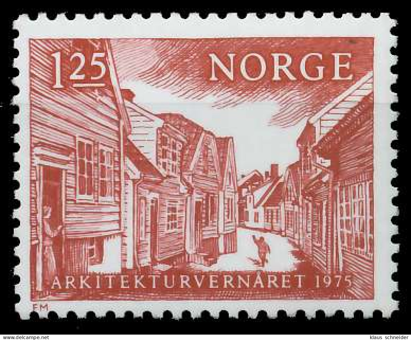 NORWEGEN 1975 Nr 701 Postfrisch X5EB1BE - Unused Stamps