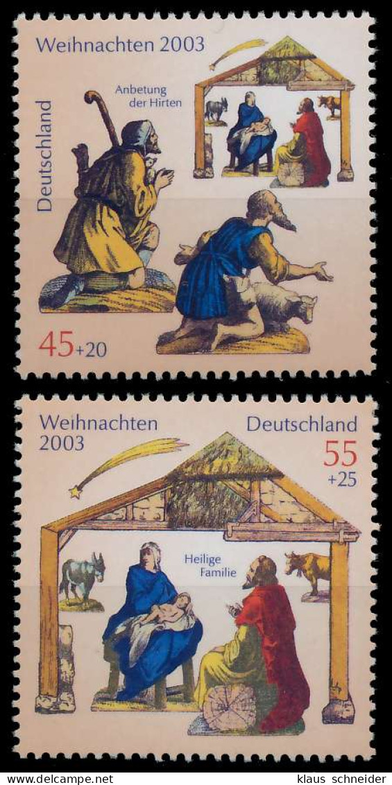 BRD BUND 2003 Nr 2369-2370 Postfrisch X604EFE - Ungebraucht