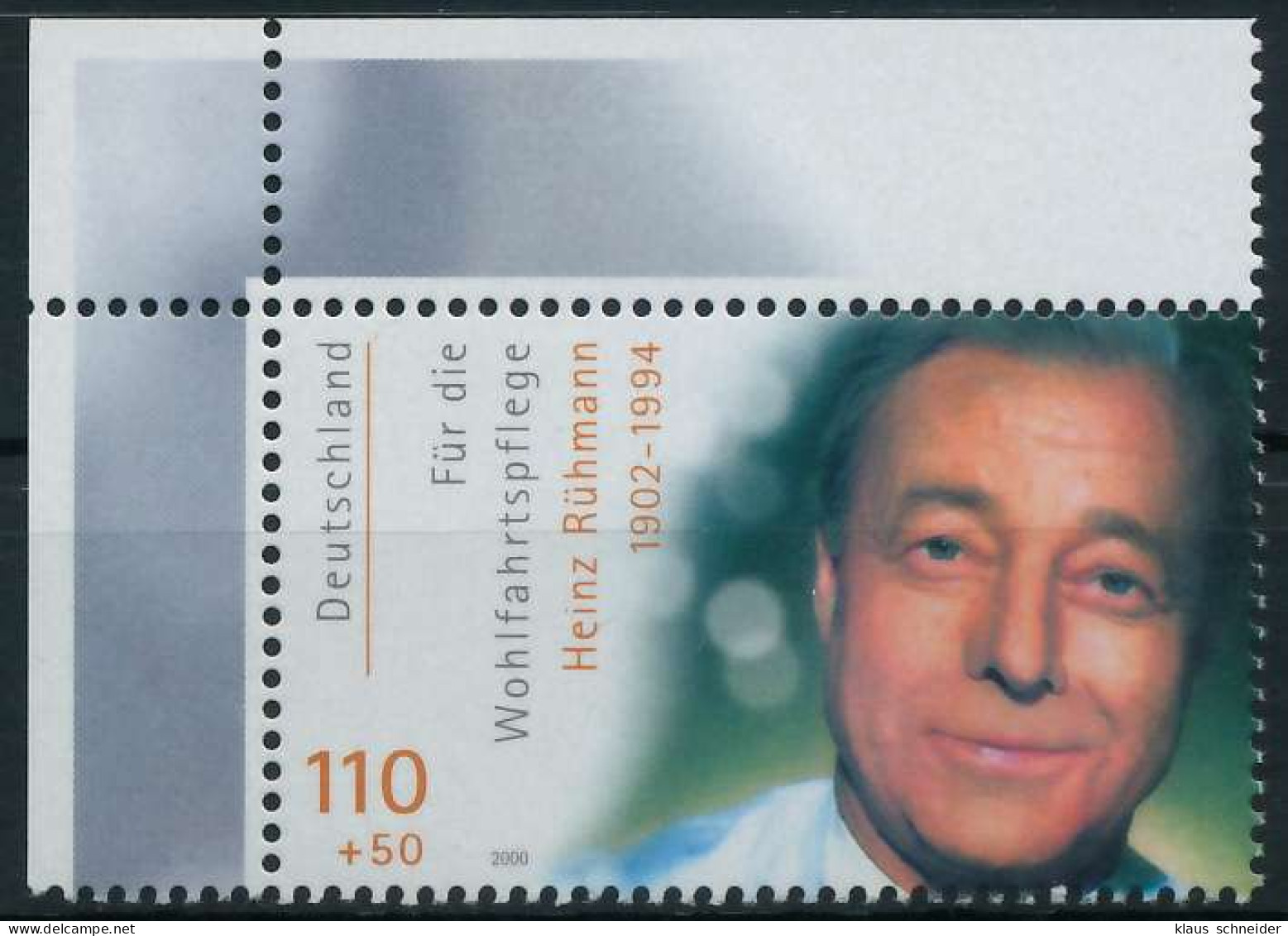 BRD BUND 2000 Nr 2146 Postfrisch ECKE-OLI X60EAE6 - Unused Stamps