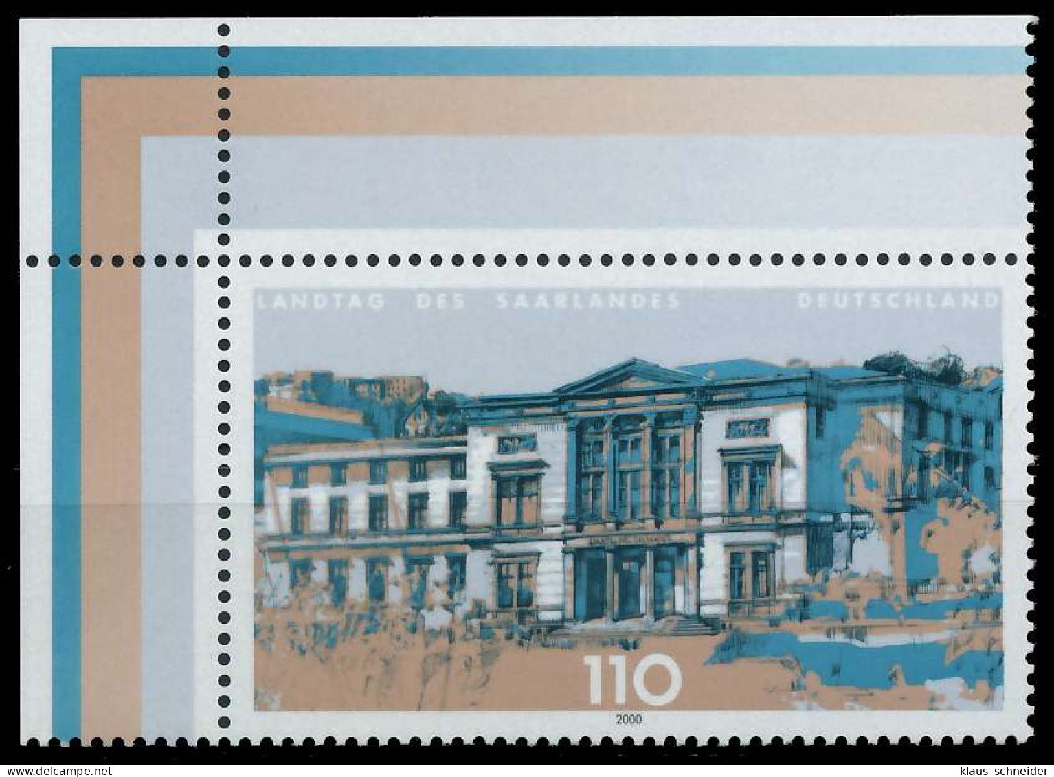 BRD BUND 2000 Nr 2153 Postfrisch ECKE-OLI X60EB82 - Unused Stamps