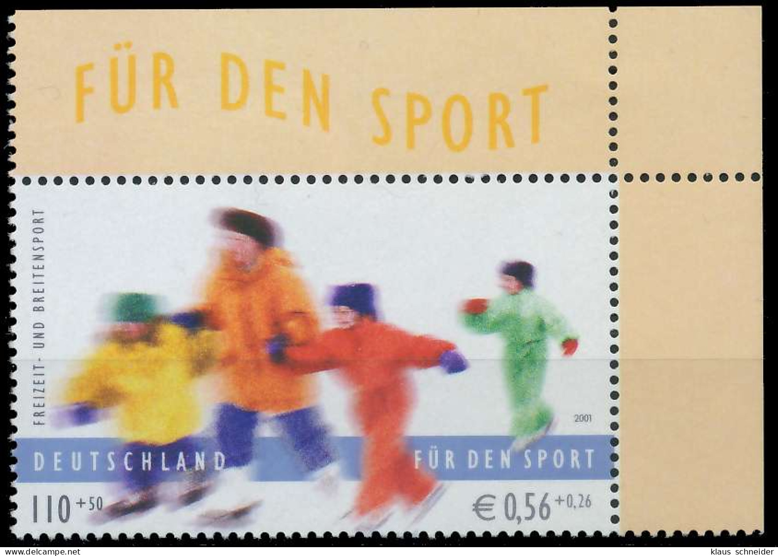BRD BUND 2001 Nr 2167 Postfrisch ECKE-ORE X60ECA6 - Unused Stamps
