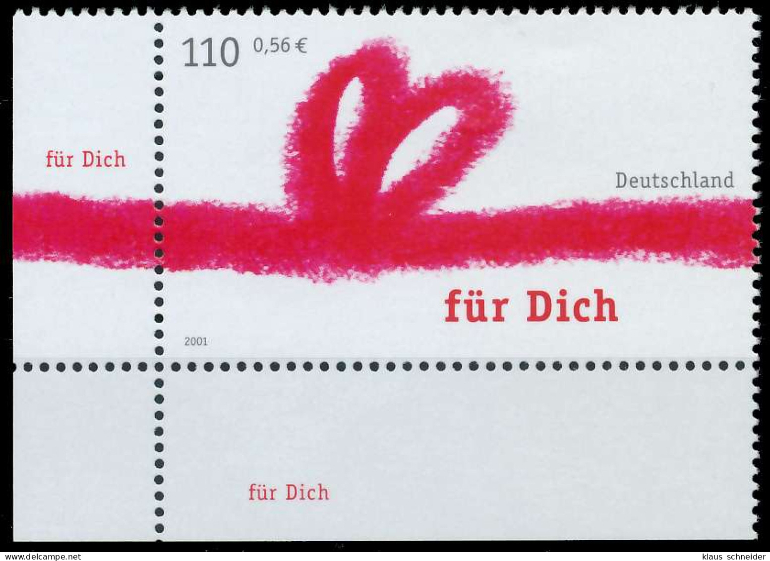 BRD BUND 2001 Nr 2223 Postfrisch ECKE-ULI X611E46 - Unused Stamps
