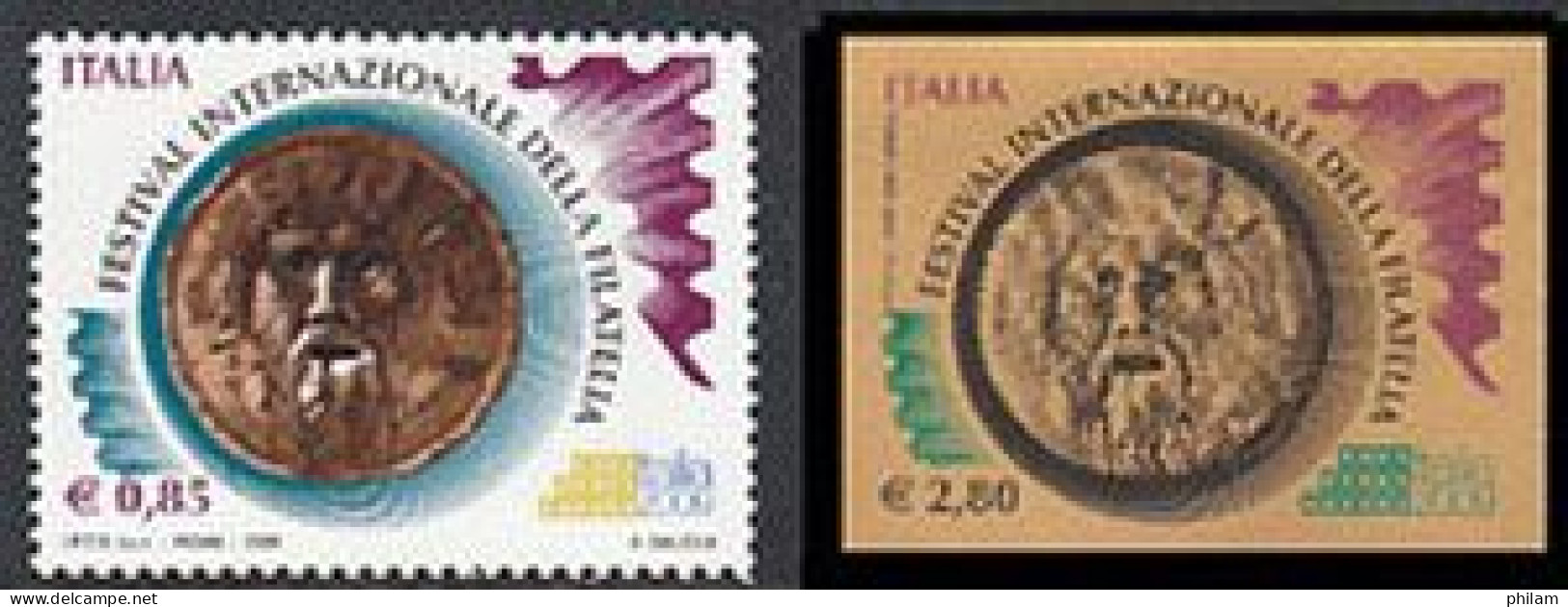 ITALIE 2008-Italia 2009-2 V. - 2001-10: Mint/hinged