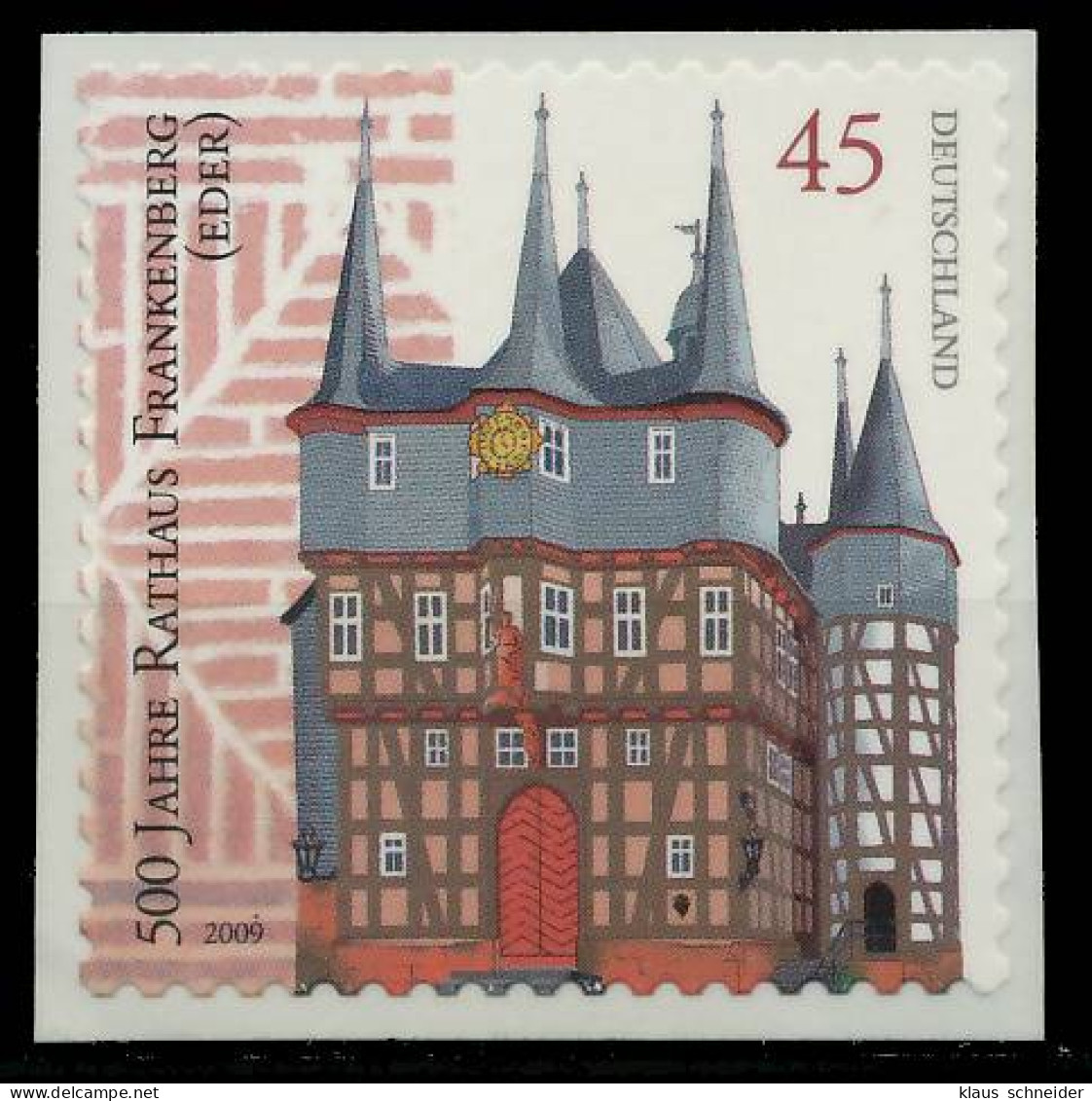 BRD BUND 2009 Nr 2718w Postfrisch S371DF2 - Unused Stamps