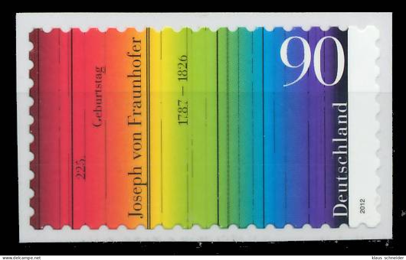 BRD BUND 2012 Nr 2929w Postfrisch S371E66 - Unused Stamps