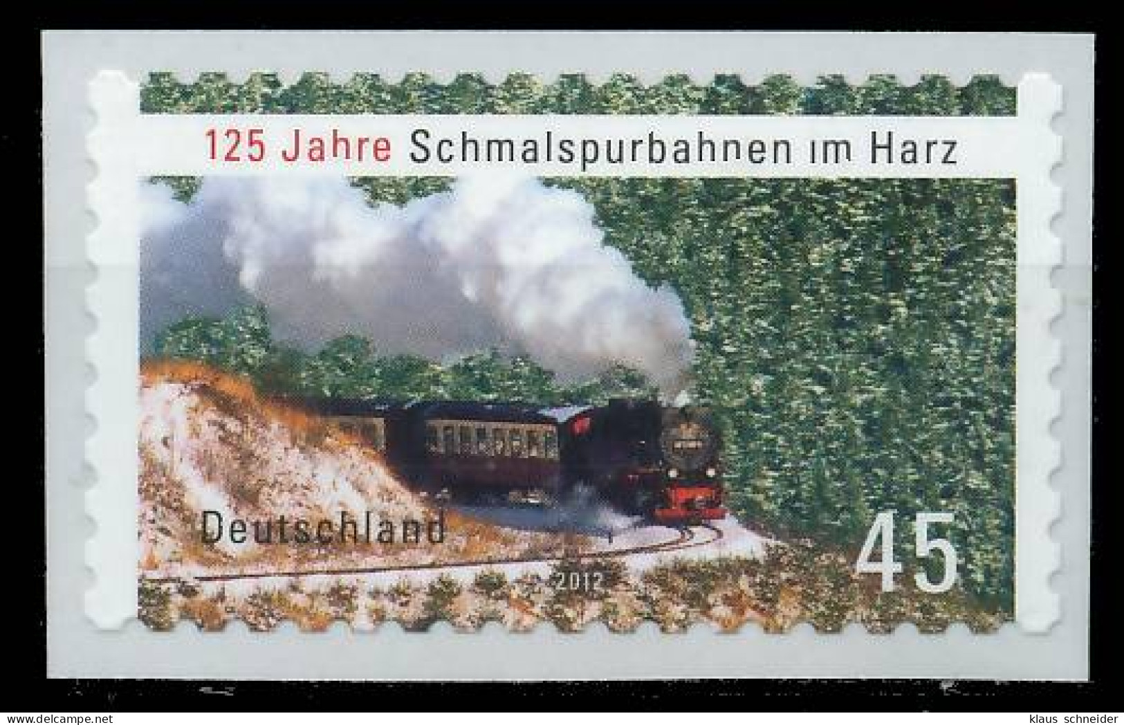 BRD BUND 2012 Nr 2916w Postfrisch S371E72 - Nuovi