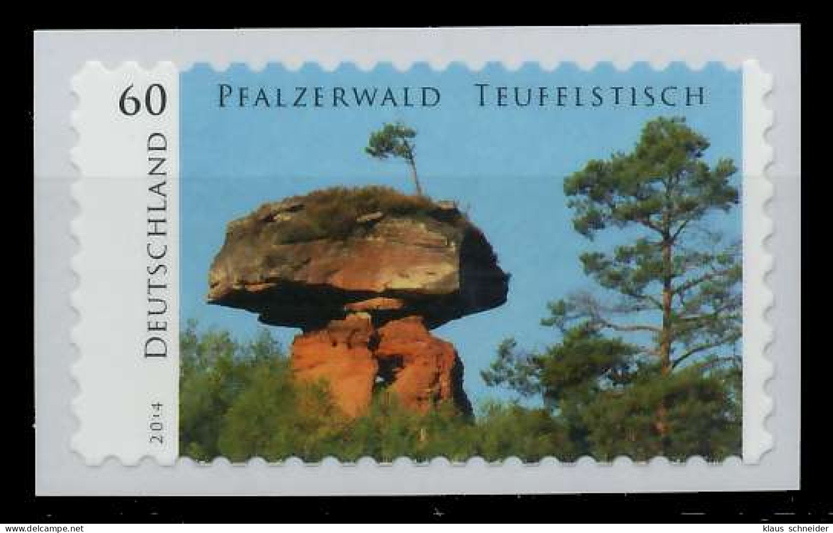 BRD BUND 2014 Nr 3081w Postfrisch S371EC2 - Unused Stamps