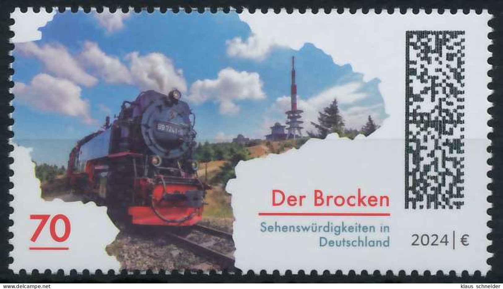 BRD BUND 2024 Nr 3817 Postfrisch S38DA4A - Unused Stamps