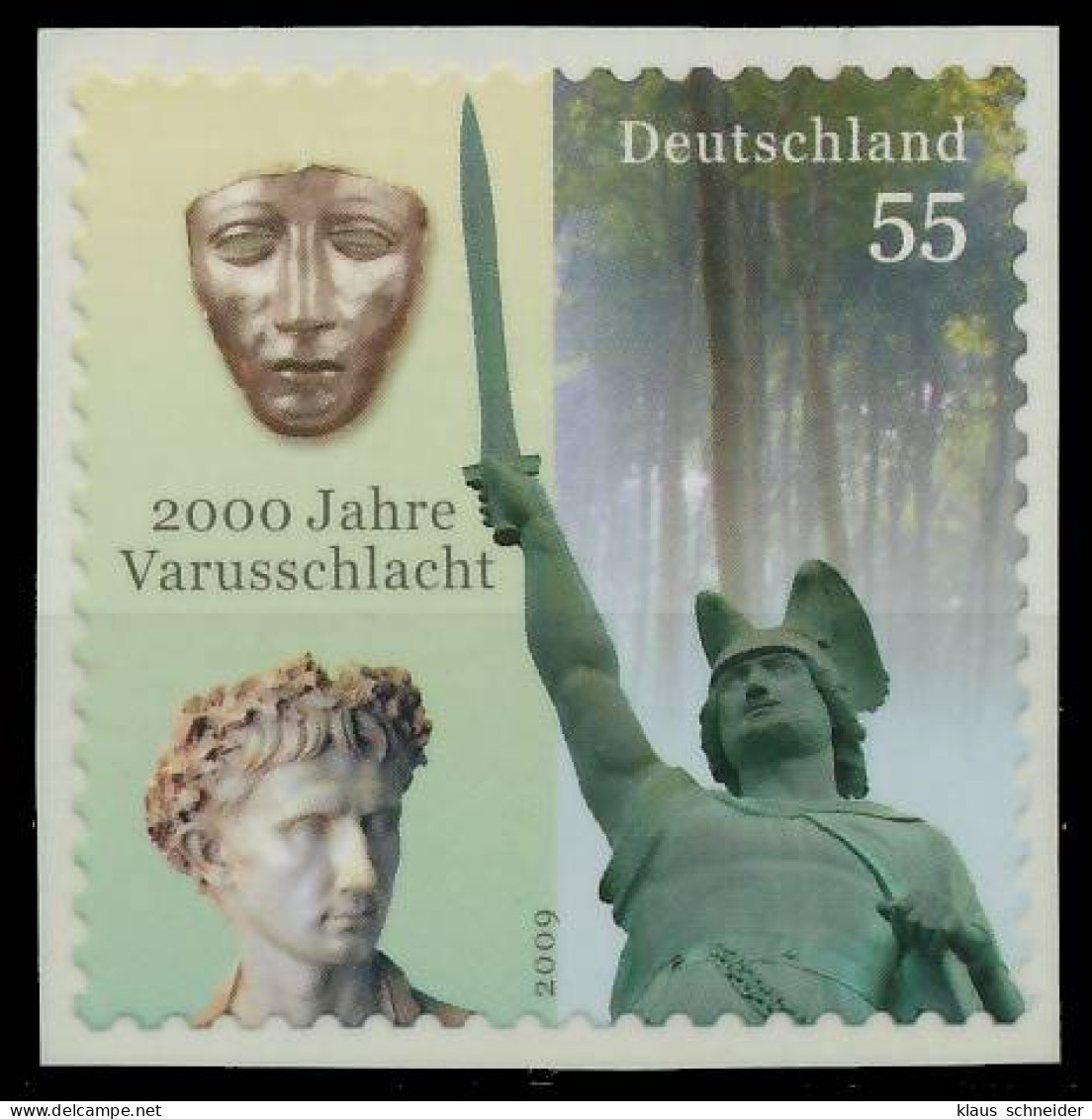 BRD BUND 2009 Nr 2741f Postfrisch S38DB36 - Ungebraucht