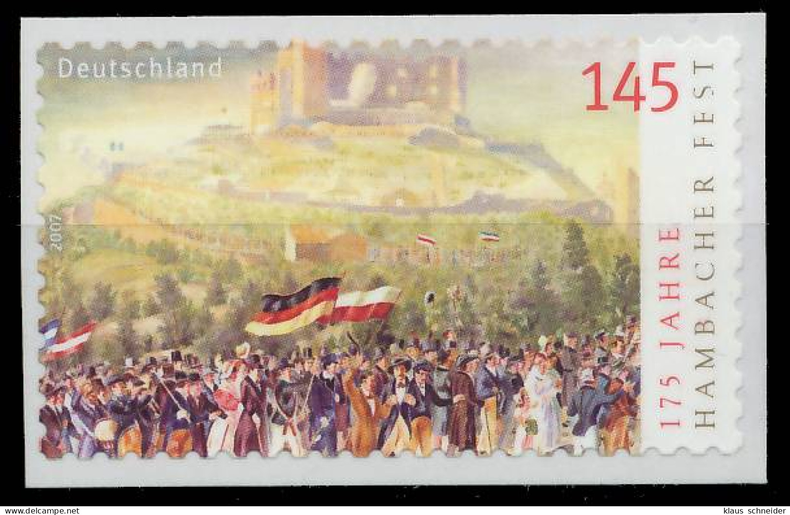 BRD BUND 2007 Nr 2605f Postfrisch S38DB8A - Unused Stamps
