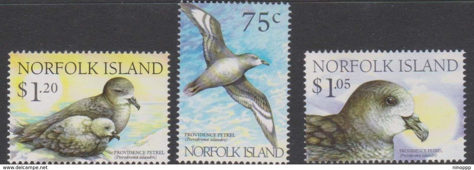 Norfolk Island ASC 686-688 1999 Providence Petrel, Mint Never Hinged - Isla Norfolk