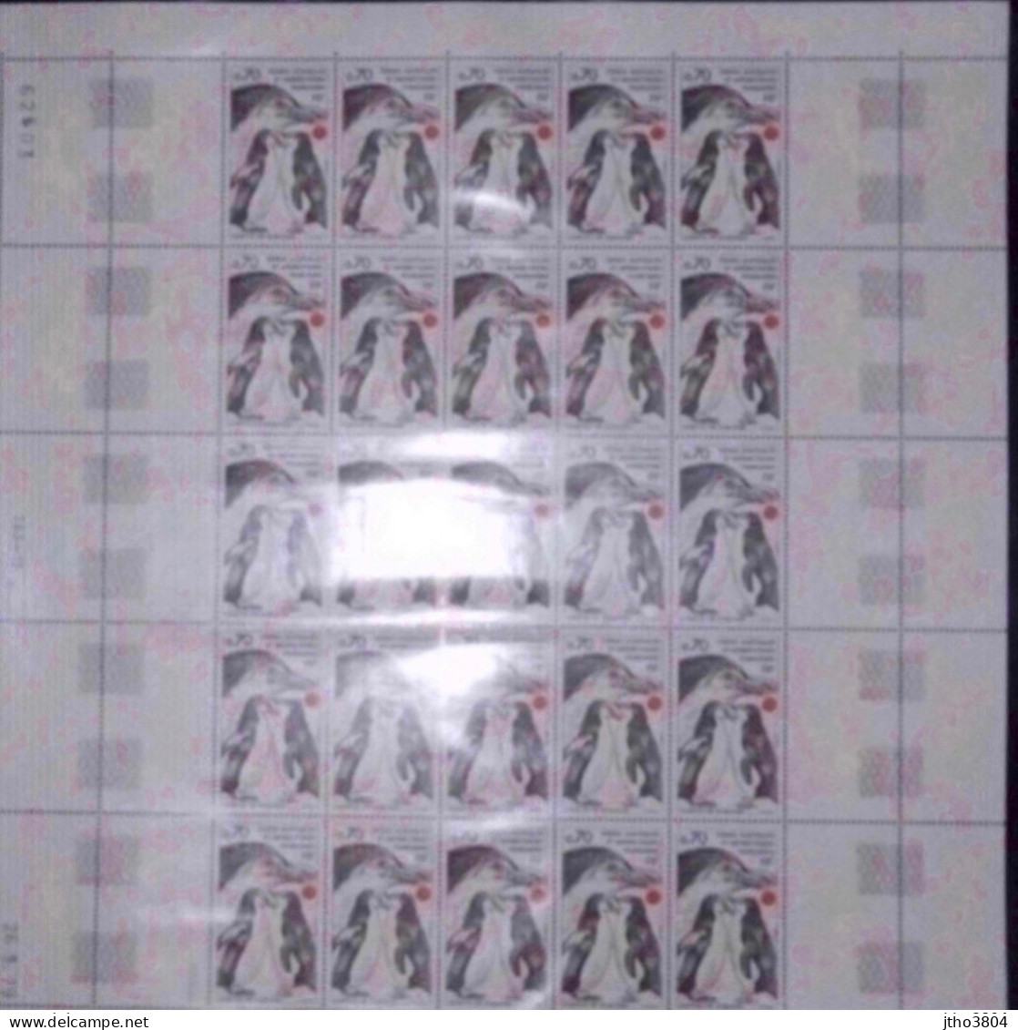 TAAF  - PLANCHE Faune De 1979 TAAF 81 Et 82 (Poste Normale) Etat Luxe ** - Unused Stamps