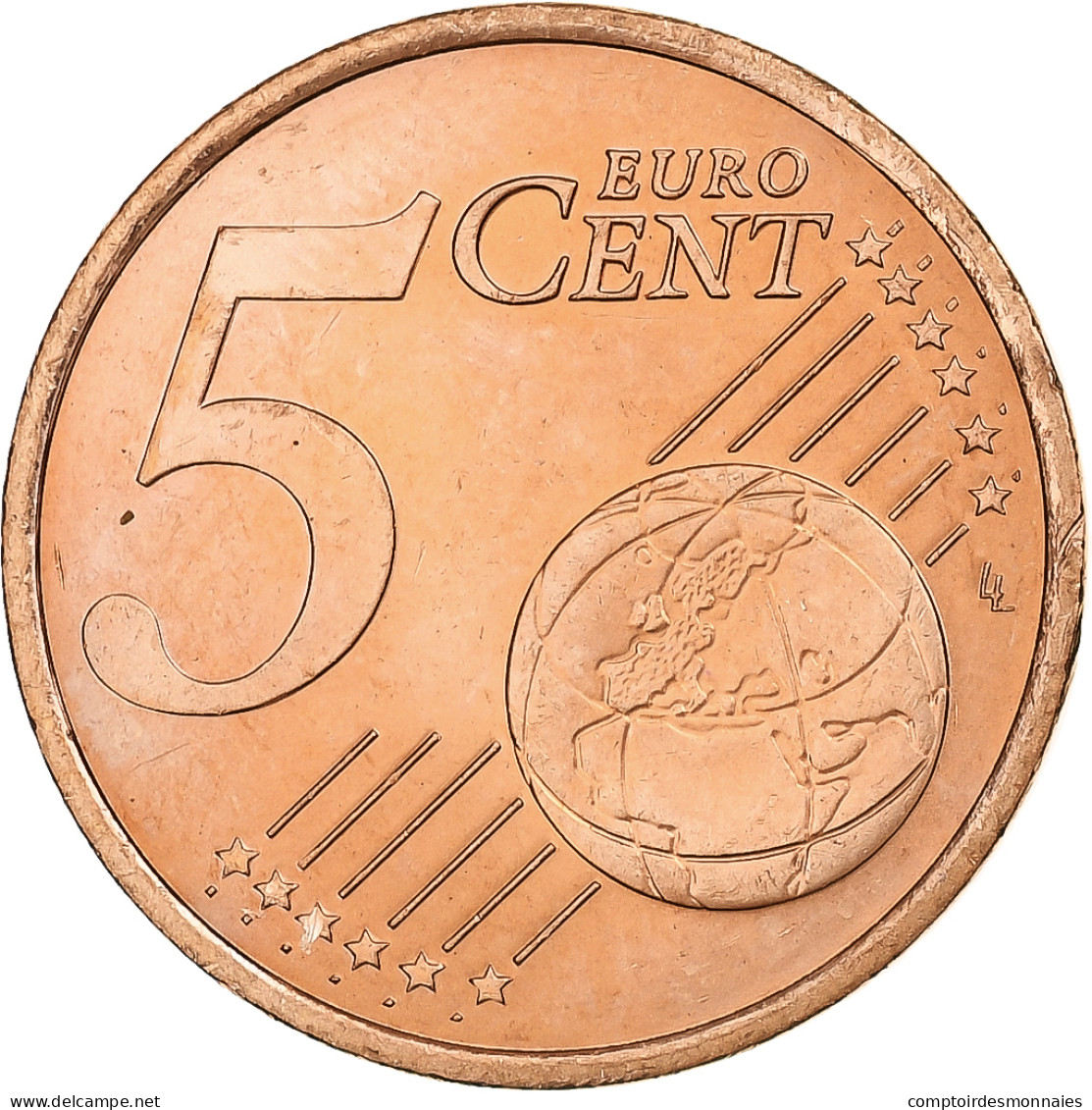 France, 5 Centimes, 2001, Pessac, Cuivre Plaqué Acier, SPL, KM:1284 - Frankreich