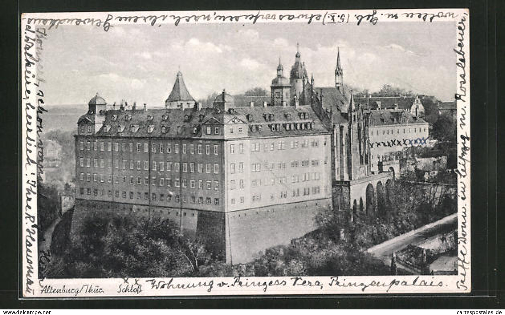 AK Altenburg /Thür. Schloss  - Altenburg