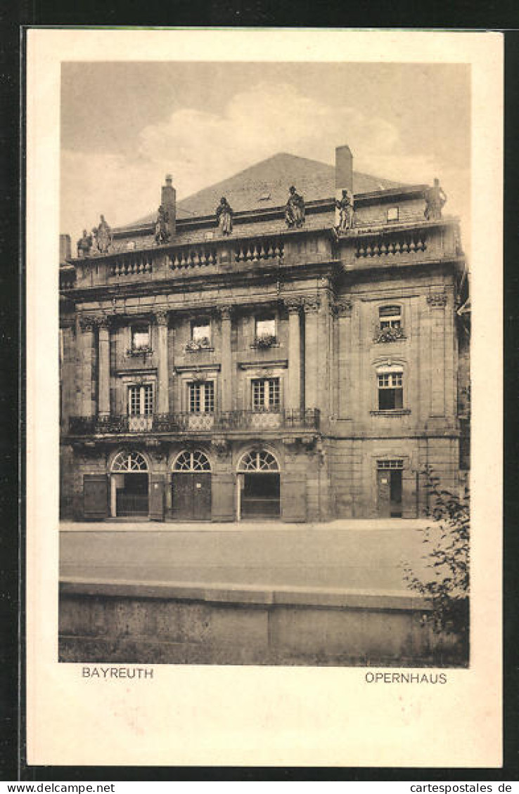 AK Bayreuth, Opernhaus  - Bayreuth