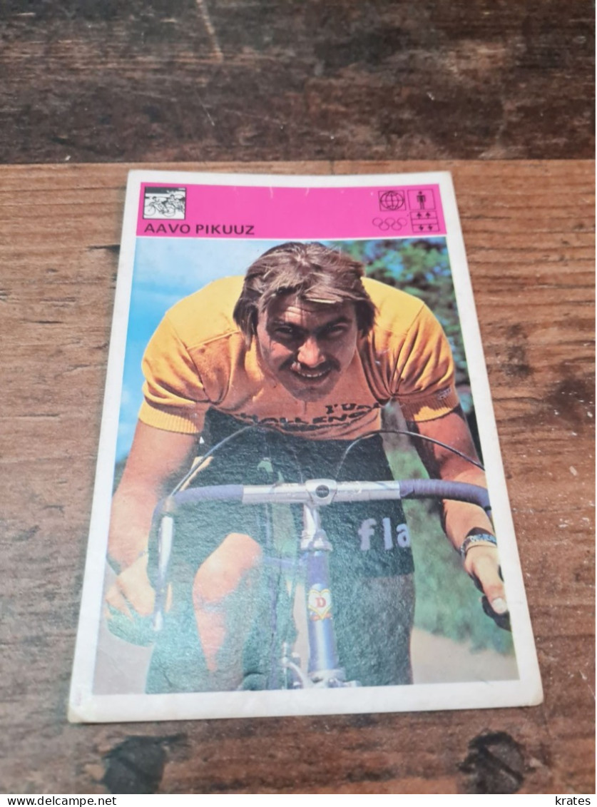 Svijet Sporta Card - Aavo Pikuuz   347 - Cycling