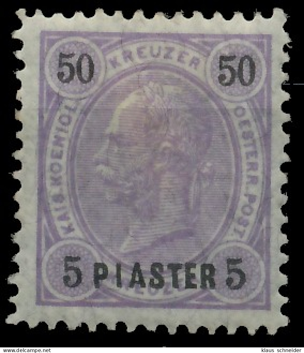 ÖSTERREICH POST IN DER LEVANTE Nr 25 Ungebraucht X73A97A - Oriente Austriaco