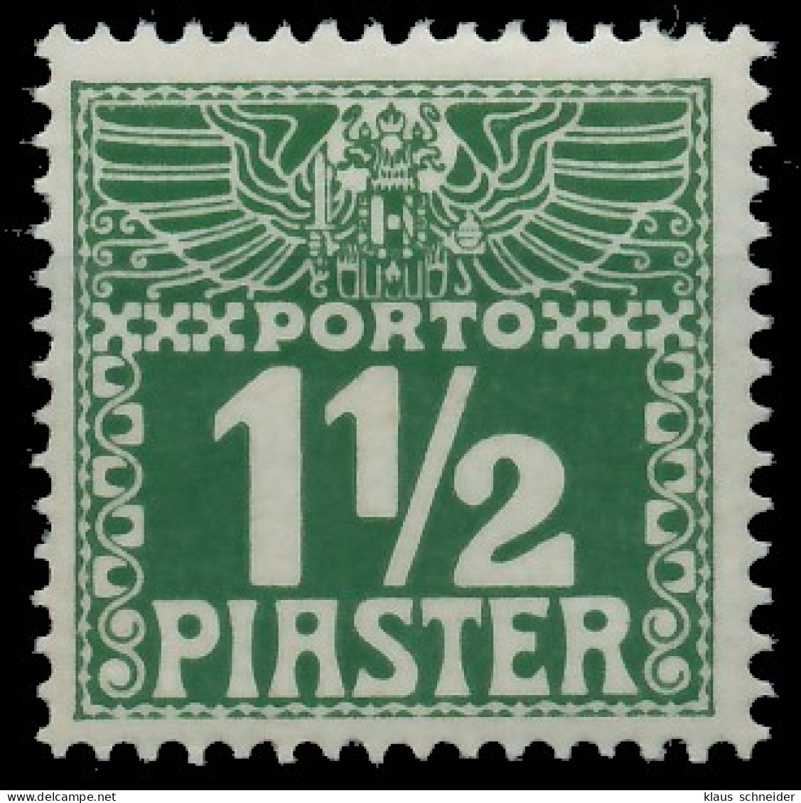 ÖSTERREICH LEVANTE PORTOMARKEN Nr 9yb Postfrisch X73A9D6 - Levant Autrichien