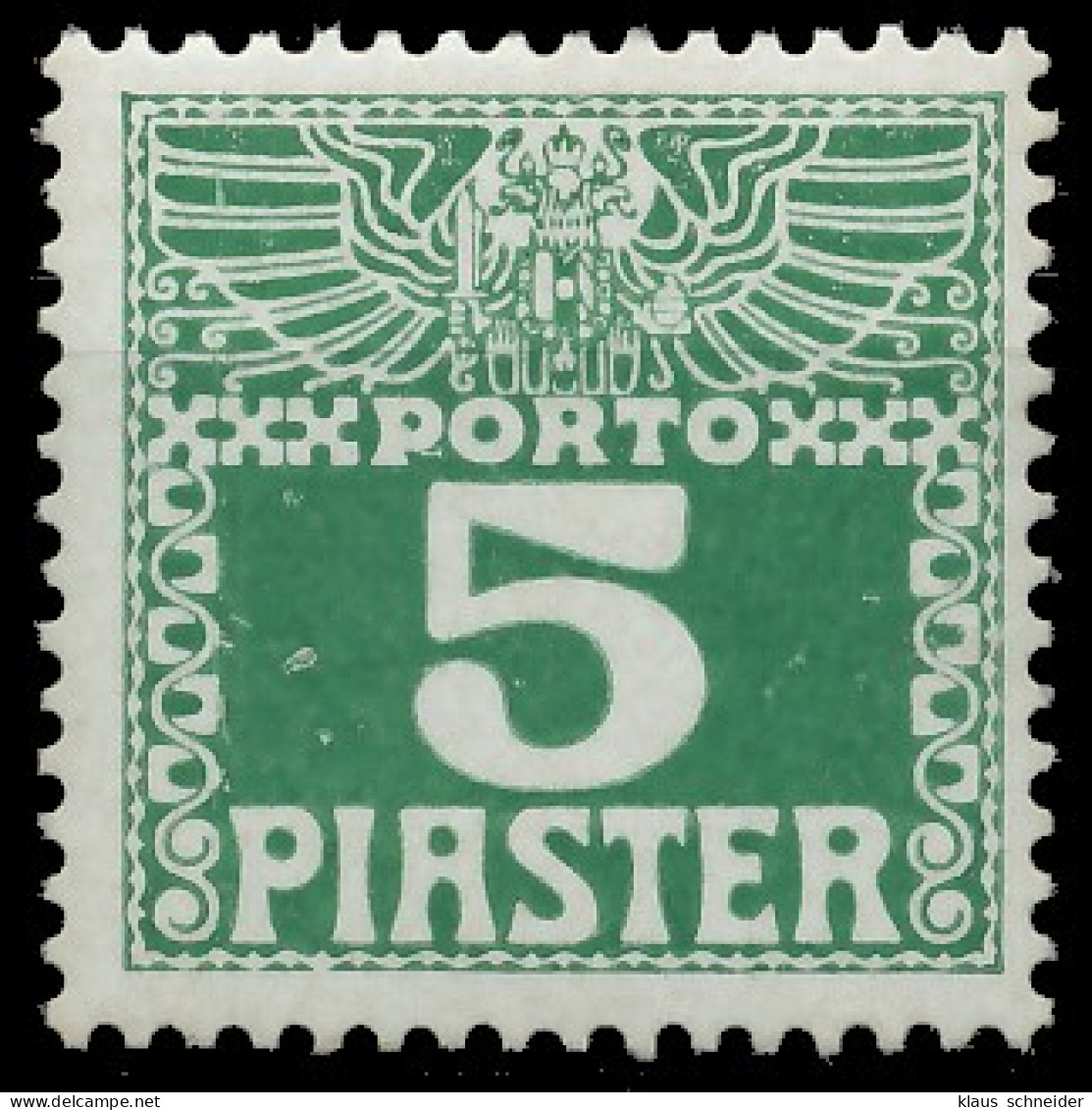 ÖSTERREICH LEVANTE PORTOMARKEN Nr 11xa Postfrisch X73AA16 - Oostenrijkse Levant