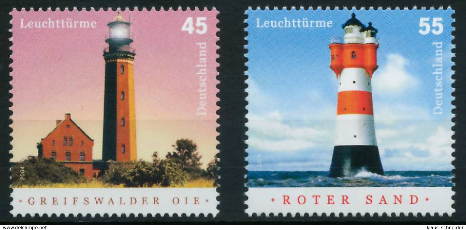 BRD BUND 2004 Nr 2409-2410 Postfrisch S3E8002 - Unused Stamps