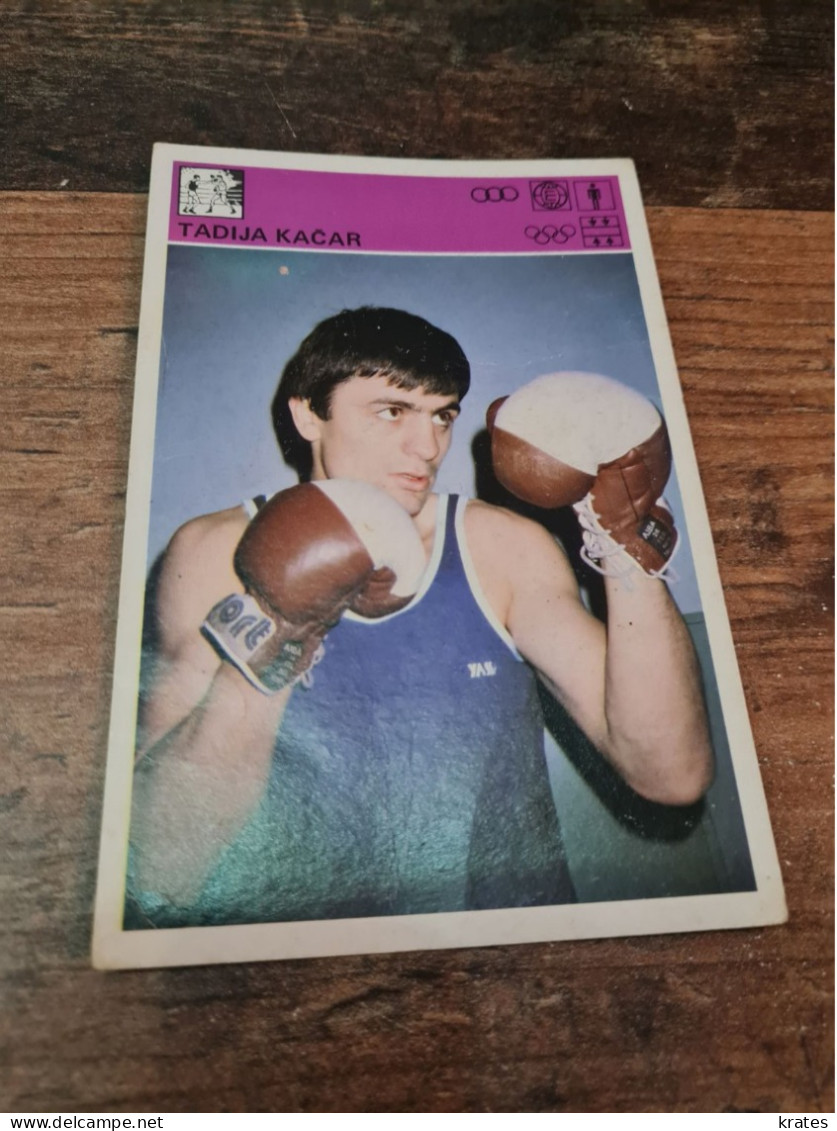 Svijet Sporta Card - Tadija Kačar   359 - Boxing