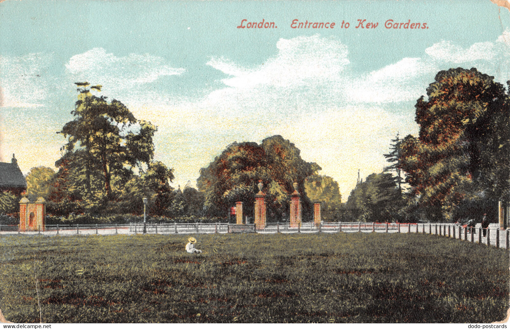 R295907 London. Entrance To Kew Gardens. Empire Series London No. 908. 1905 - Altri & Non Classificati
