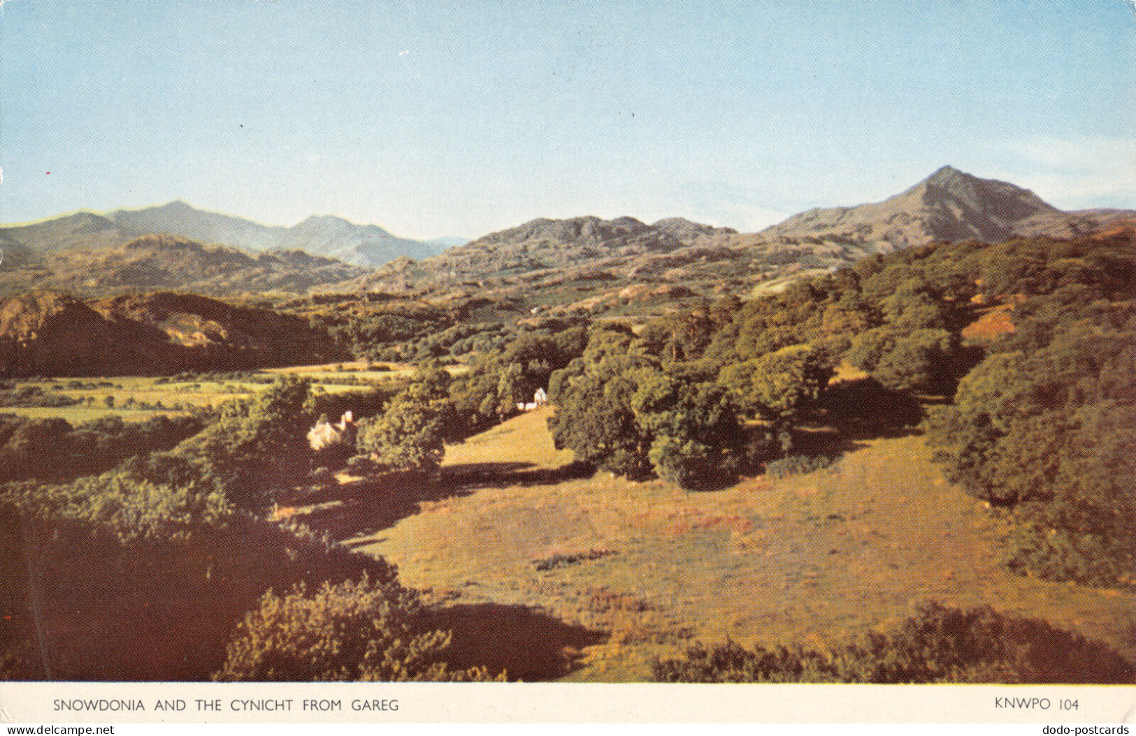 R297118 Snowdonia And The Cynicht From Gareg. KNWPO 104. Jarrold. Cotman Color - Wereld