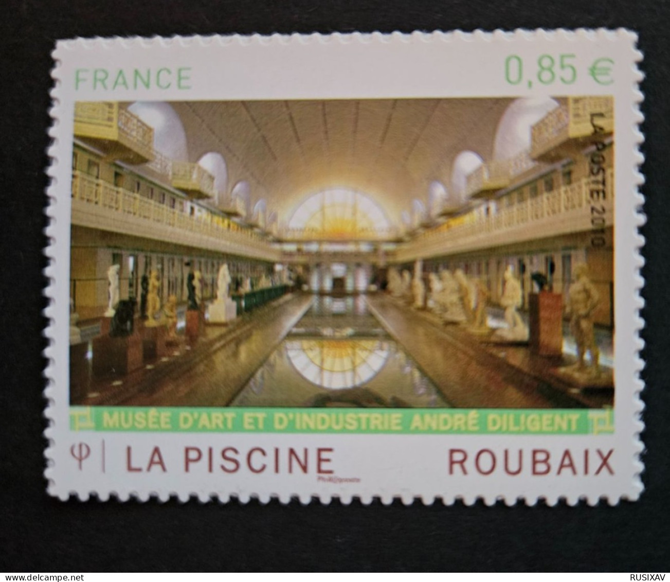 France 2010 Autoadhésif N°467 LA PISCINE DE ROUBAIX - Neufs