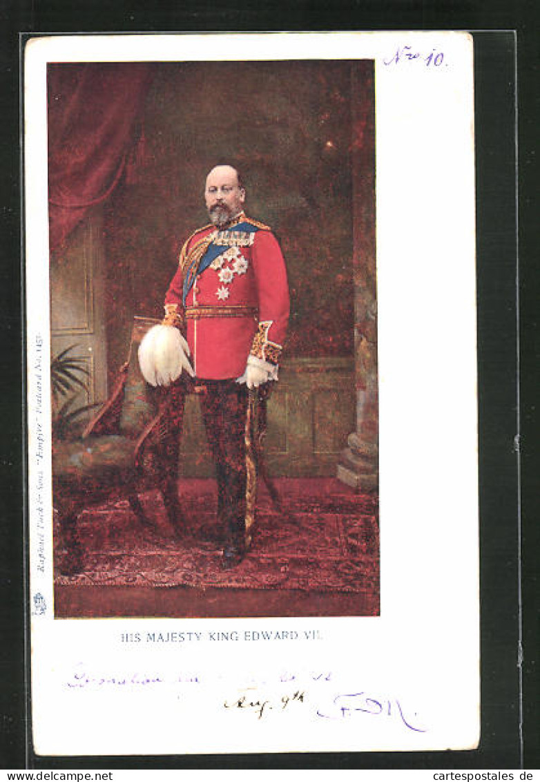 Pc King Edward VII., König Von England  - Case Reali