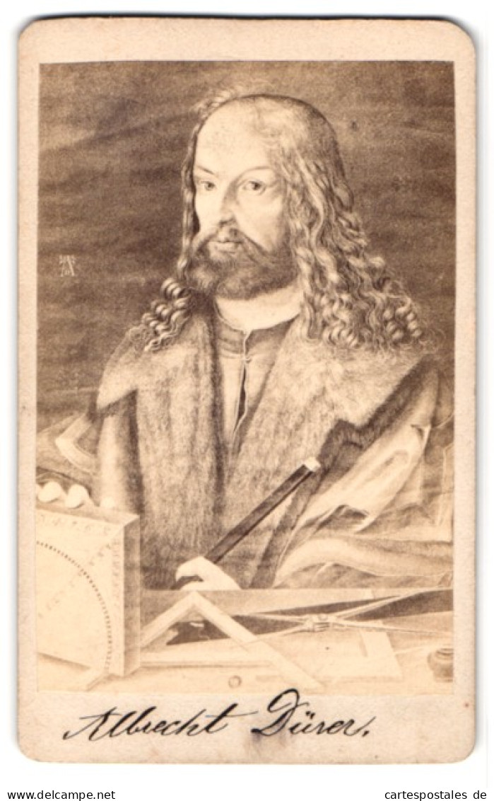 Fotografie Maler Albrecht Dürer Im Portrait  - Famous People