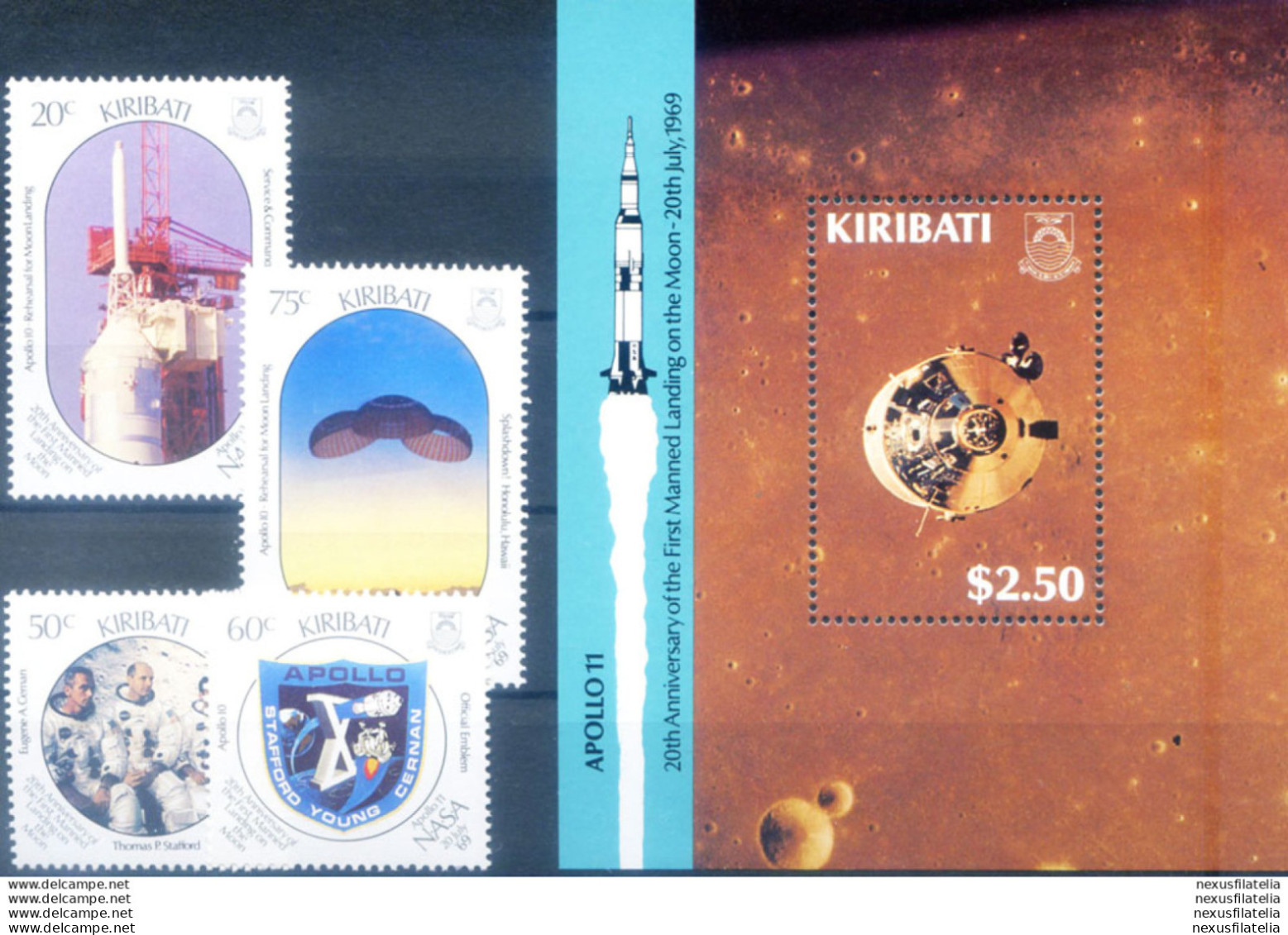 Astronautica 1989. - Kiribati (1979-...)