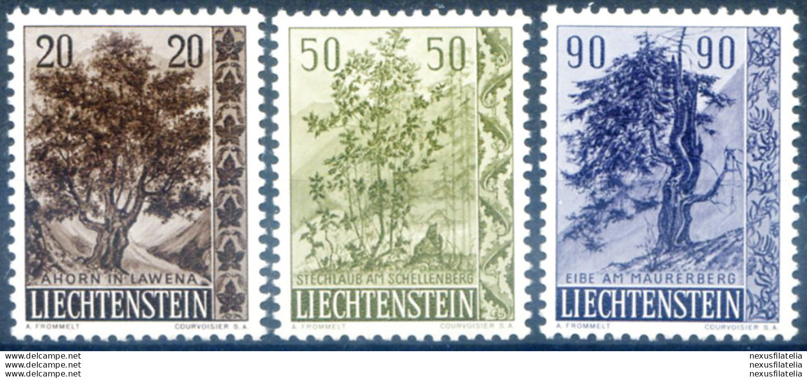 Flora. Alberi E Arbusti 1958. - Andere & Zonder Classificatie